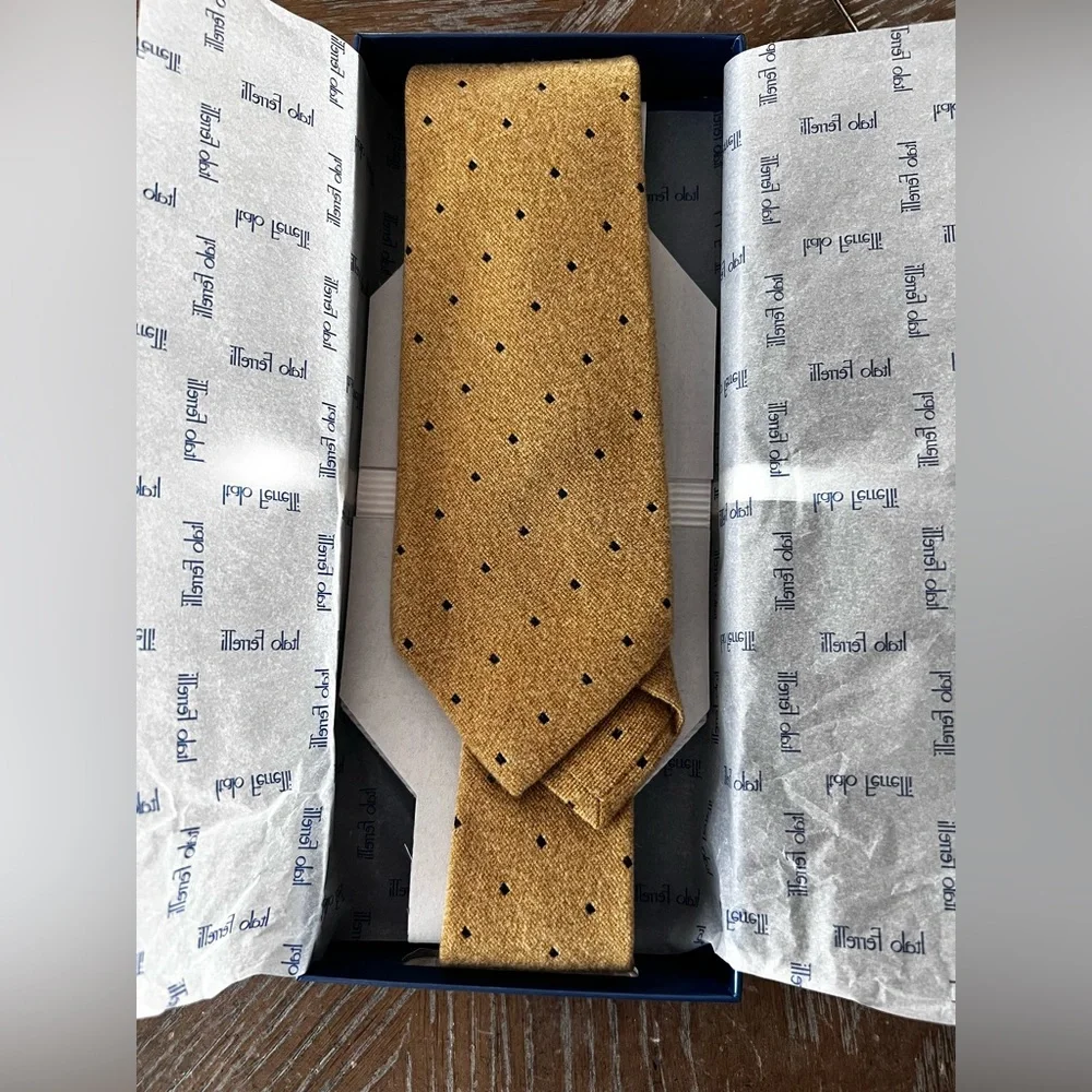Italo Ferretti wool tie - Picture 1 of 5